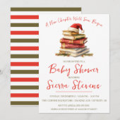 Een nieuw hoofdstuk begint, Christmas Theme Baby s Kaart (Voorkant / Achterkant)