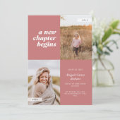 Een nieuw Hoofdstuk begint de Uitnodiging van het  (Staand voorkant)