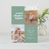 Een nieuw Hoofdstuk begint de Uitnodiging van het (Staand voorkant)