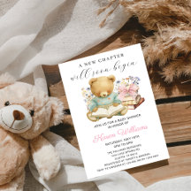 Een nieuw hoofdstuk begint Girl Bear Books Baby Sh