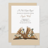 Een nieuw hoofdstuk begint GraduPartij Kaart (Voorkant / Achterkant)