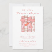 Een nieuw hoofdstuk begint kersenboog roze vrijgez kaart (Voorkant)