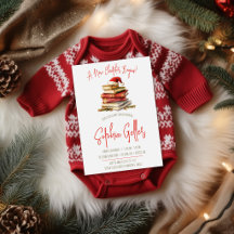 Een nieuw hoofdstuk begint, Kerst thema baby showe