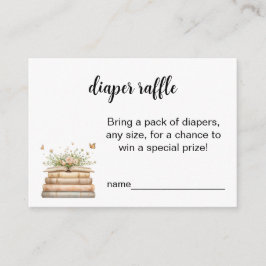 Een nieuw hoofdstuk begint Luiers Raffle Inlegvel Advieskaart