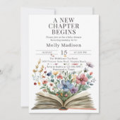 Een nieuw hoofdstuk begint met het Baby shower Kaart (Voorkant)