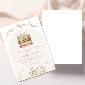 Een nieuw hoofdstuk begint met het Baby shower Kaart