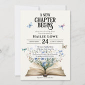 Een nieuw hoofdstuk begint met het Baby showers va Kaart (Voorkant)