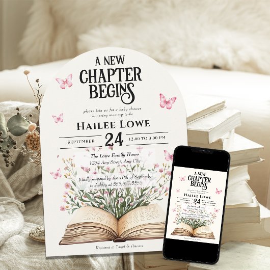 Een nieuw hoofdstuk begint met het Baby showers va Kaart