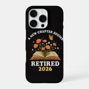 Een nieuw hoofdstuk begint met pensioen 2026 iPhone 16 pro hoesje