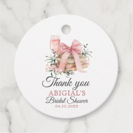 EEN NIEUW HOOFDSTUK BEGINT MET VRIJGEZELLENFEEST W BEDANKJES LABELS