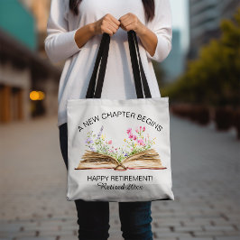 Een nieuw hoofdstuk begint met Wildflowers Pensioe Tote Bag