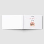 Een nieuw hoofdstuk begint Pink Bow Books Baby sho Gastenboek (Volledig)