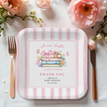 Een nieuw hoofdstuk begint Roze baby shower 