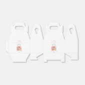 Een nieuw hoofdstuk begint Roze Strik Boeken Bruid Bedankdoosjes (Uitgevouwen)