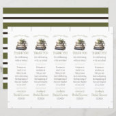 Een nieuw hoofdstuk begint! Stacked Books Bladwijz (Voorkant / Achterkant)