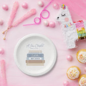 Een nieuw hoofdstuk begint Storybook Baby shower Papieren Bordje (Feest)