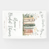 Een nieuw hoofdstuk begint! Welkomstbord bruidssal Spandoek (Horizontaal)