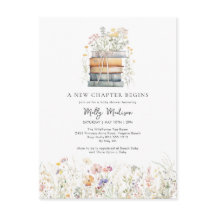 Een nieuw hoofdstuk begint Wildflower Baby shower