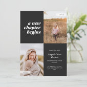 Een nieuw Hoofdstuk begint Zwarte Uitnodiging van (Staand voorkant)