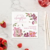 Een nieuw hoofdstuk boeken | Waterverf Vrijgezelle Servet (Insitu)