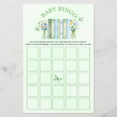 Een nieuw hoofdstuk geslacht neutrale baby shower flyer (Voorkant)