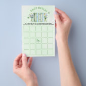 Een nieuw hoofdstuk geslacht neutrale baby shower flyer (Hand)