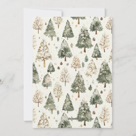 Een nieuw hoofdstuk Getrouwd & Vrolijk Gezellig Ne Feestdagenkaart (Achterkant)