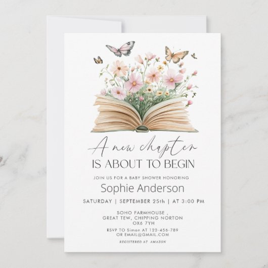 Een nieuw hoofdstuk staat op het punt te beginnen  kaart (Voorkant)