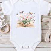 Een nieuw hoofdstuk storybook Baby shower Romper
