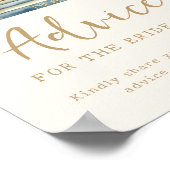 Een nieuw hoofdstuk Wildflower Books Advies Poster (Hoek)