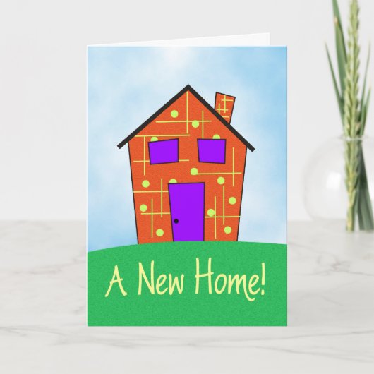 Een nieuw Huis! Kaart (Voorkant)