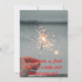 "Een nieuw jaar, een nieuwe start. Laten we 2025 m Kaart