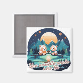 Een nieuw jaar met jou magneet (Voorkant / Achterkant)