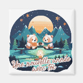 Een nieuw jaar met jou magneet (Voorkant)