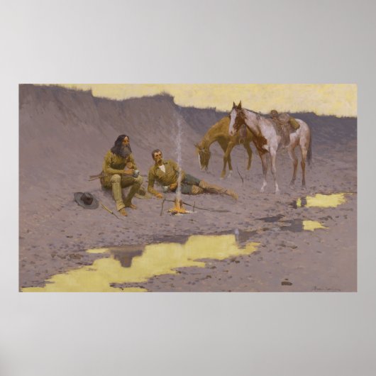 Een nieuw jaar op de Cimmaron Poster (Voorkant)