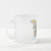 Een nieuw lied matglas koffiemok (Links)