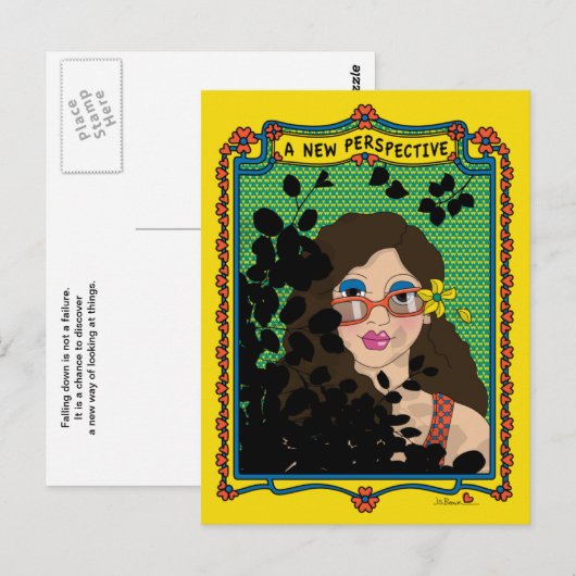 Een nieuw Perspective_B_ Briefkaart (Voorkant / Achterkant)