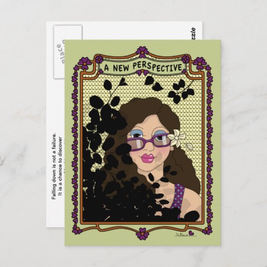 Een nieuw Perspective_C_ Briefkaart (Voorkant / Achterkant)