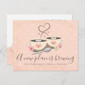 Een nieuw plan is het brouwen van verandering van kaart (Voorkant / Achterkant)