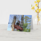 Een nieuw schooljaar-bellen scène kaart (Gele Bloem)