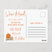 Een nieuw startpunt voor de aankondiging van de Ha Briefkaart (Achterkant)