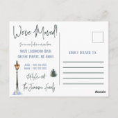 Een nieuw startpunt voor de Feestdagen die de aank Briefkaart (Achterkant)