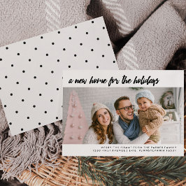 Een nieuw startpunt voor de Feestdagen | Moderne f Feestdagenkaart