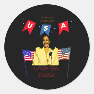 Een nieuw tijdperk begint ronde sticker