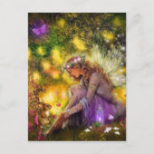 Een nieuw vriendschap Fantasy Fairy Briefkaart (Voorkant)
