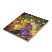 Een nieuw vriendschap Fantasy Fairy Tegeltje (Zijkant)