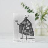 Een Nieuw-Zeelandse krijger Briefkaart (Staand voorkant)