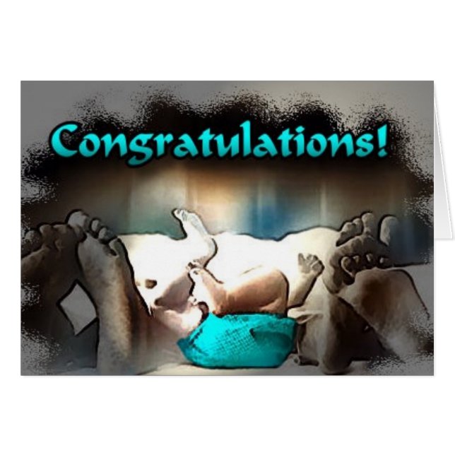 Een nieuwe aankomst in de familie! (Voorkant Horizontaal)