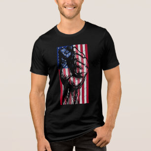 Een Nieuwe Amerikaanse Revolutie Tri-Blend Shirt