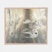 Een nieuwe, beginnende Art Fleece Blanket Deken (Voorkant (Horizontaal))